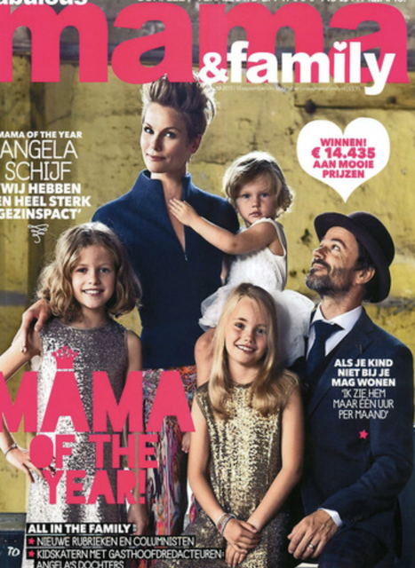 Angela Schijf's daughters - Fabulous mama & family