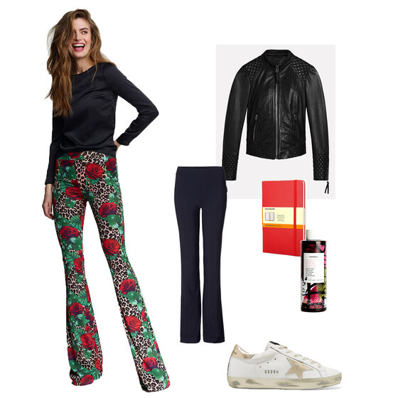 Sorrento animal roses - dress down