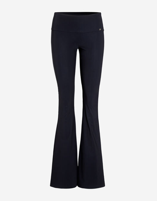flared legging high waist zwart Durban packshot