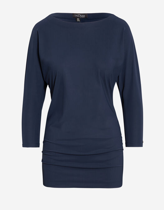 tuniek jurk jersey lycra blauw Reese packshot