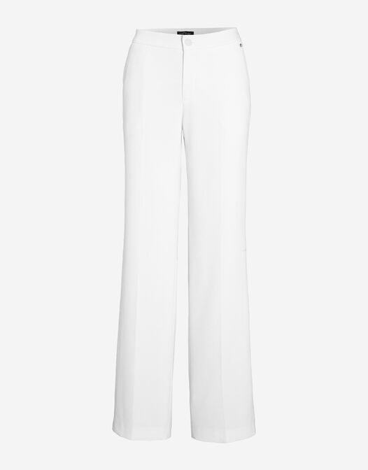 lange broek crepe satijn wit Geneva packshot