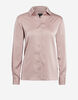 satijnen blouse met knopen en lange mouwen licht roze Estee packshot