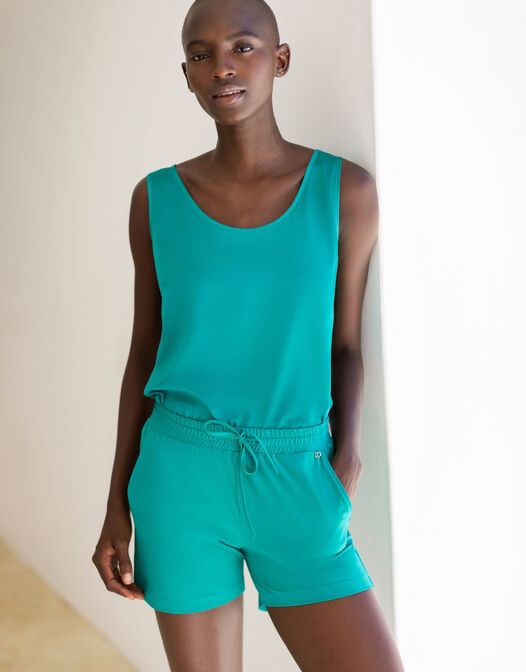 short korte broek jersey lycra fel groen Memphis