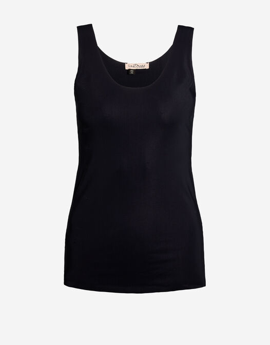 top jersey lycra zwart Luna packshot