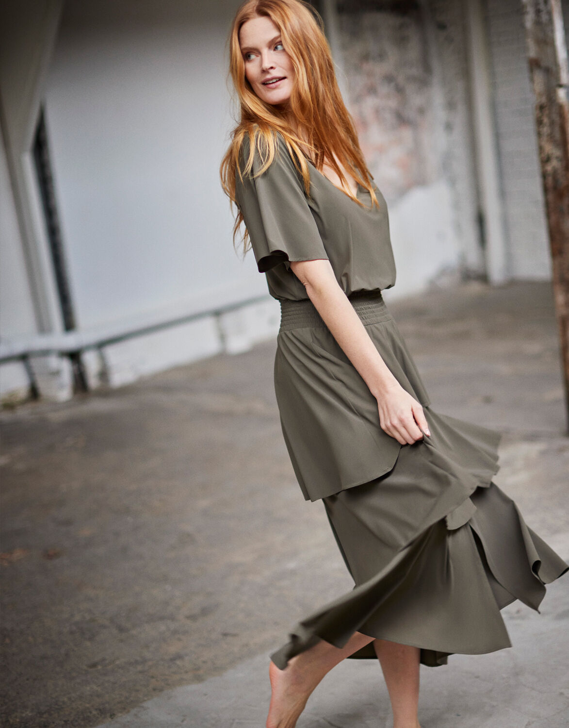 Serena discount green dress