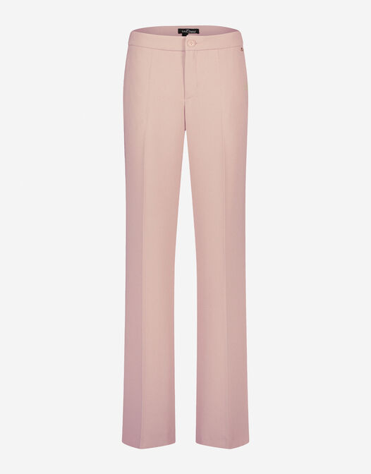 lange broek crepe satijn licht roze Geneva packshot 