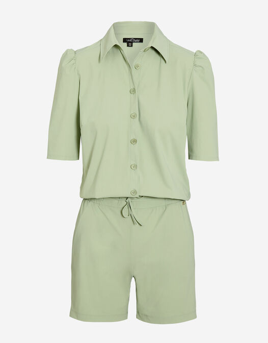 licht Groene playsuit korte mouwen Scarlett packshot