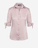 blouse met knopen en strik roze packshot Alison