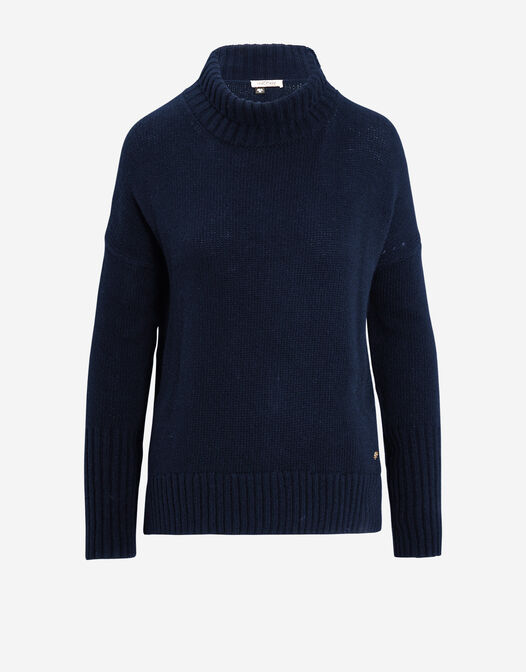 packshot blauwe knit