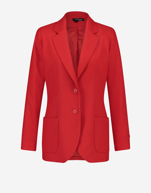 blazer met twee knopen rood Carey packshot