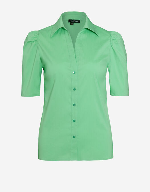 blouse groen packshot Adele 