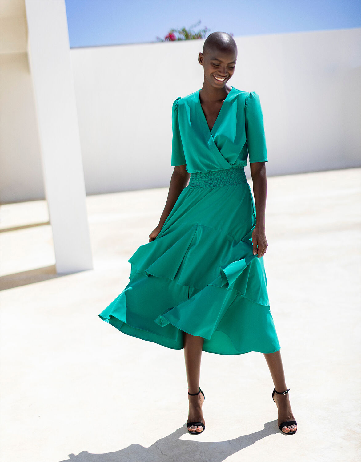 Faith layered discount dress