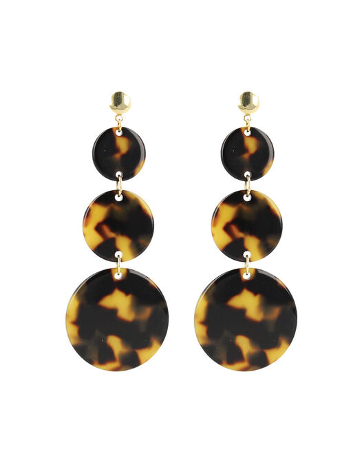 Turtoise Resin Element Circle -  - large