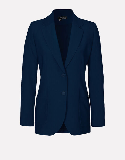 blazer met twee knopen blauw Carey packshot