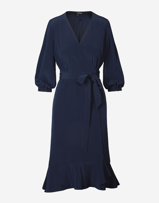 midi wikkeljurk blauw Kaia packshot