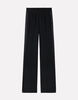 broek met elastiek band en paneel zwart Porto packshot